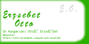 erzsebet otto business card